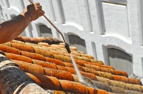 Nettoyage de toitures - Chambois